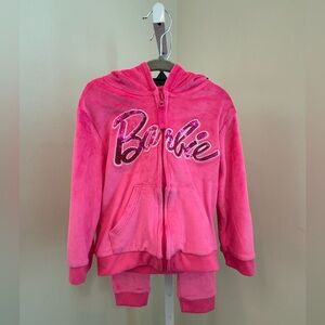 Barbie Hooded Sweatsuit (size 3T)